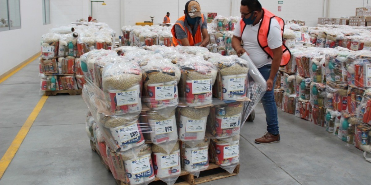 Canadevi y Concamin entregarán despensas a afectados por coronavirus