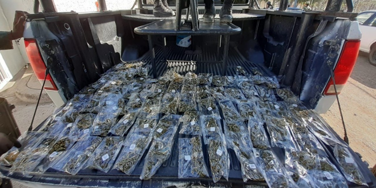 Cae repartidor de Rappi con 78 bolsas de marihuana