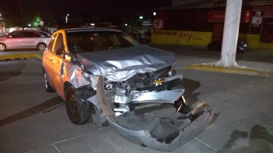 Choque en San Marcos deja lesionado