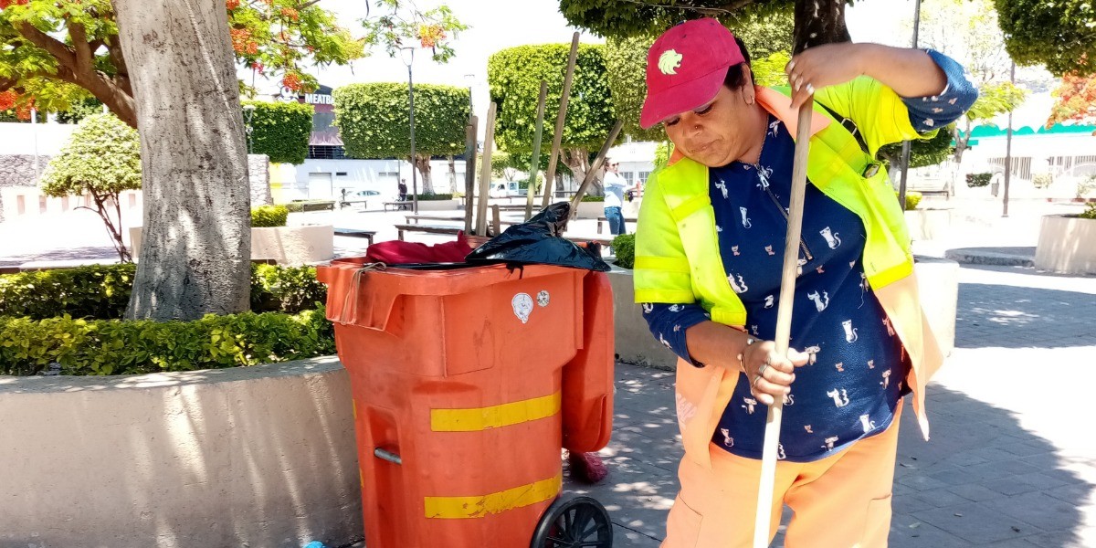 Manda Aseo Público a cuarentena al 18% del personal operativo