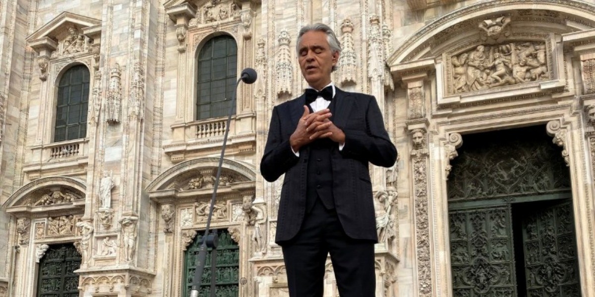 Andrea Bocelli tuvo coronavirus y dona su plasma para pacientes