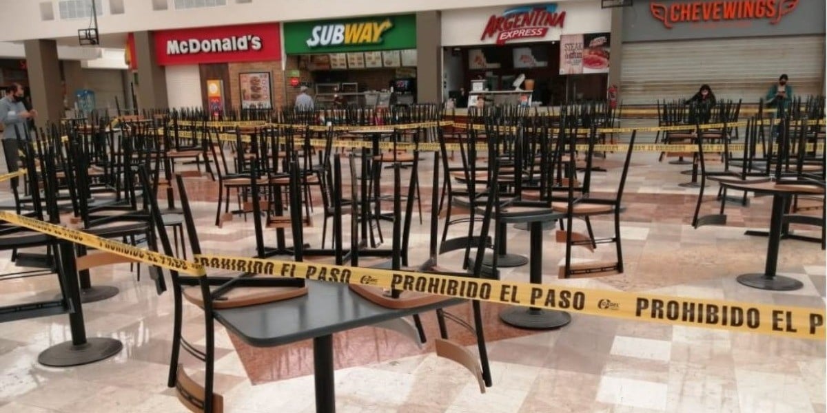 Lucen centros comerciales de León con poca afluencia