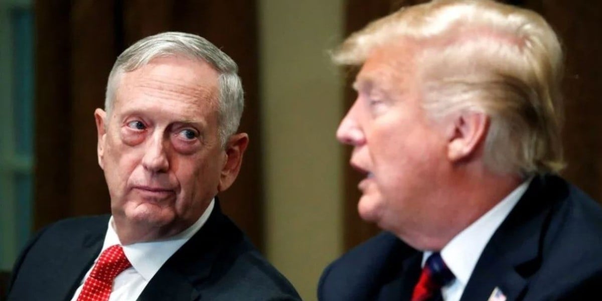 Acusa exjefe del Pentágono a Donald Trump de dividir a Estados Unidos