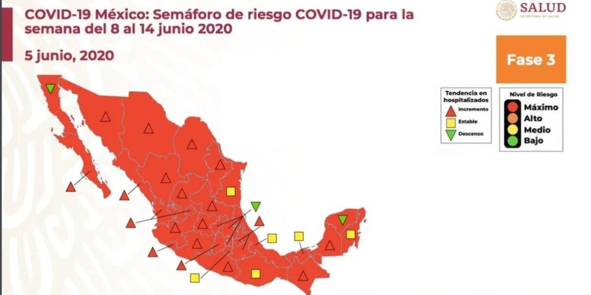 ¡Alerta!, hay semáforo rojo en todo el país