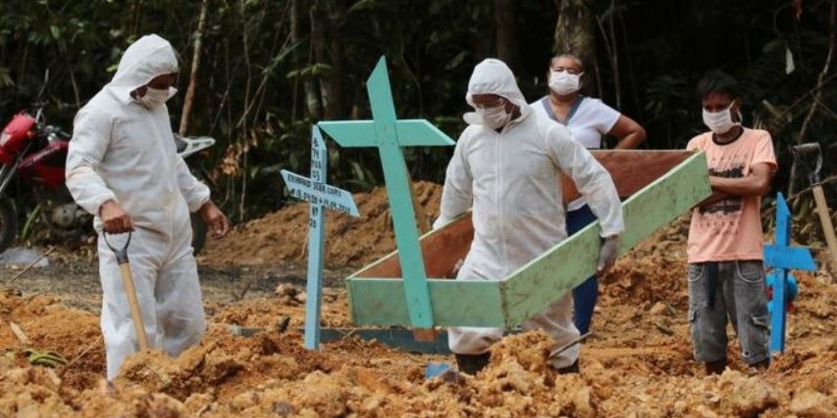 Brasil, número uno en muertos por Covid-19; hay 35 mil decesos