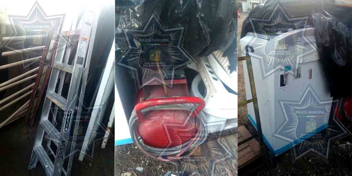 Detienen a dos cuando saqueaban una casa en Residencial Ruenes