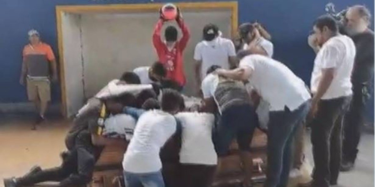 ‘Xander’, mete su ‘último gol’ antes de ser sepultado en Oaxaca