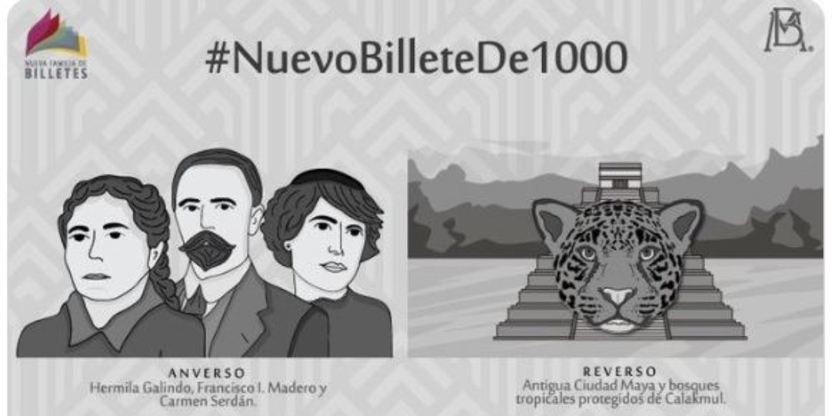 Este es el nuevo billete de mil pesos; ¿lo conocías?