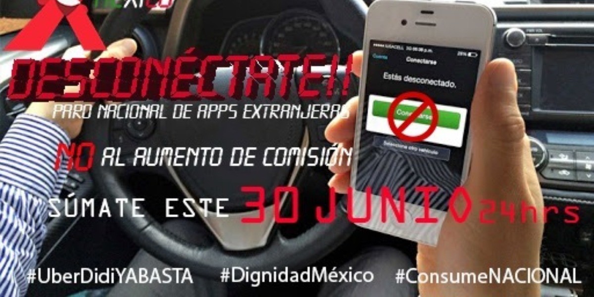 Conductores de Uber convocan a paro