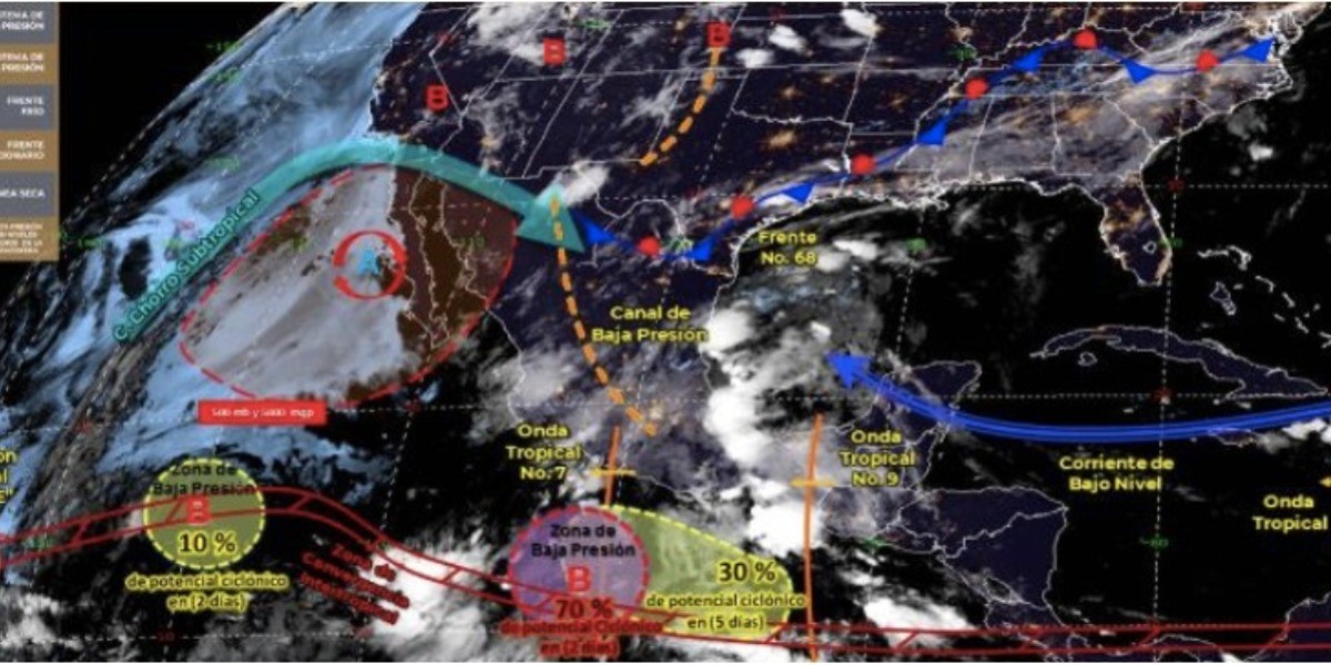 Continuarán las lluvias fuertes en Guanajuato