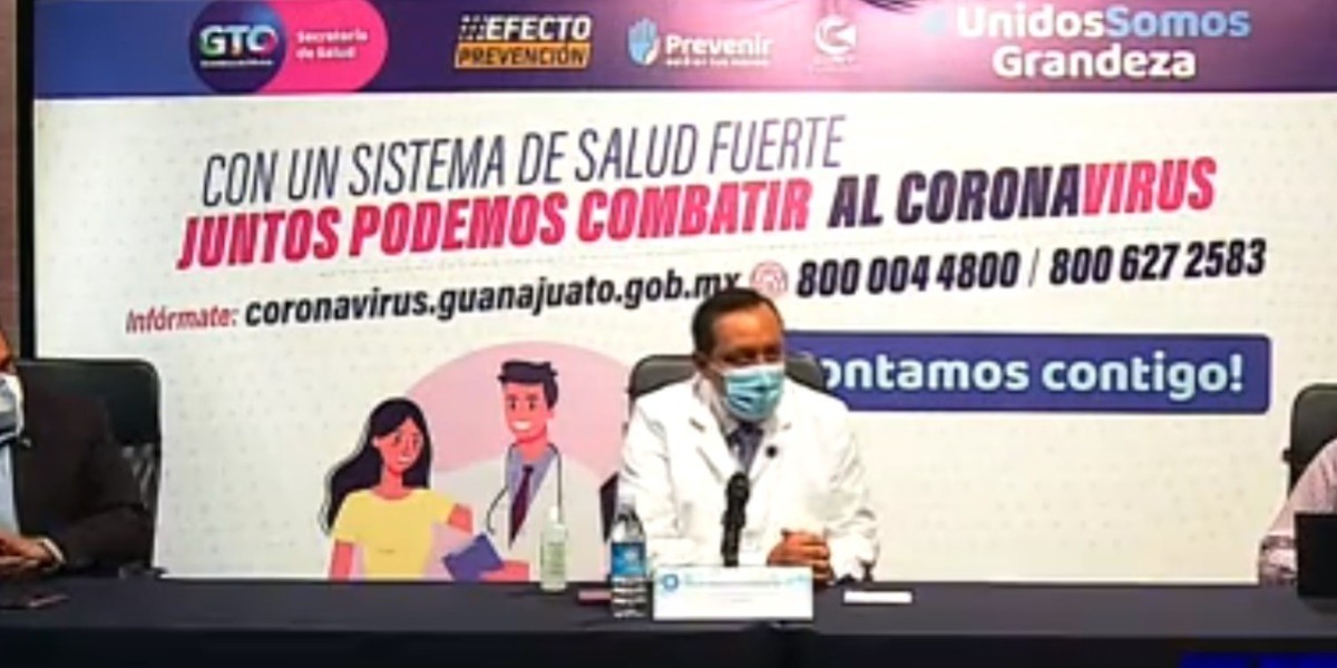En 2 días, Guanajuato registró más de mil casos de coronavirus