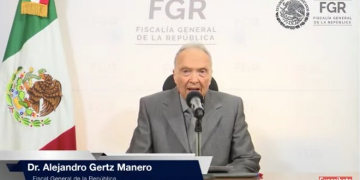 “Se acabó la verdad histórica”, Gertz Manero