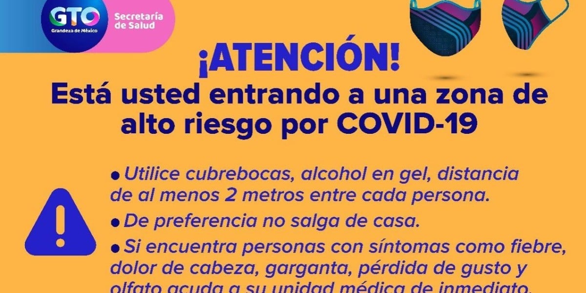 Alertarán sobre zonas de riesgo por COVID-19