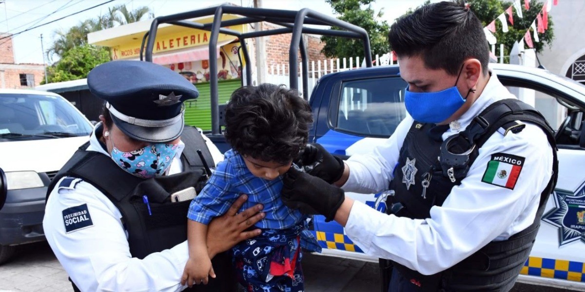 Resguardan a niño extraviado en Irapuato