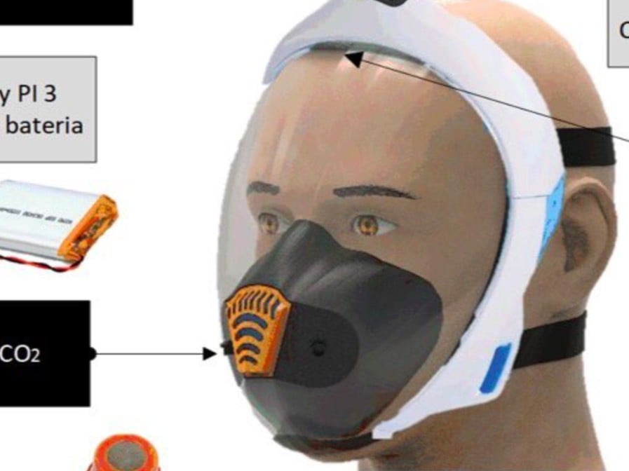 Crea IPN careta inteligente para monitoreo de pacientes COVID-19