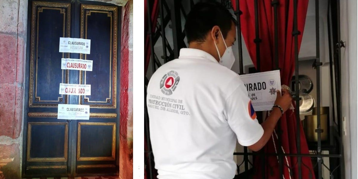 Clausuran dos bares más en San Miguel de Allende