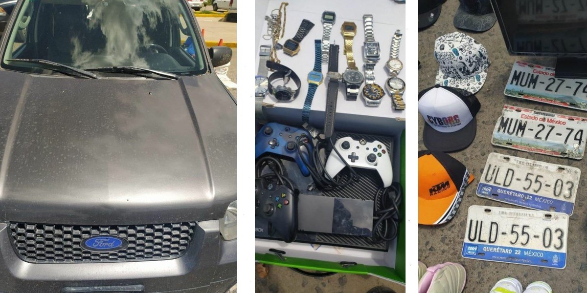 Caen ladrones por pasarse un alto en León