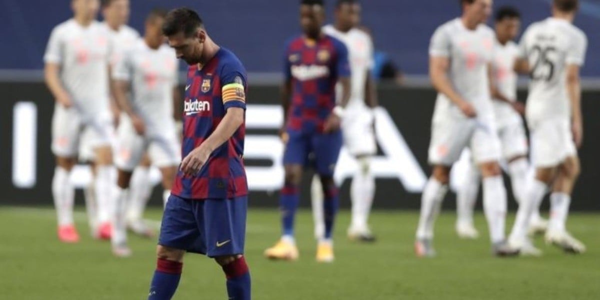 Bayern propina humillante goliza al Barcelona; terminan 8-2