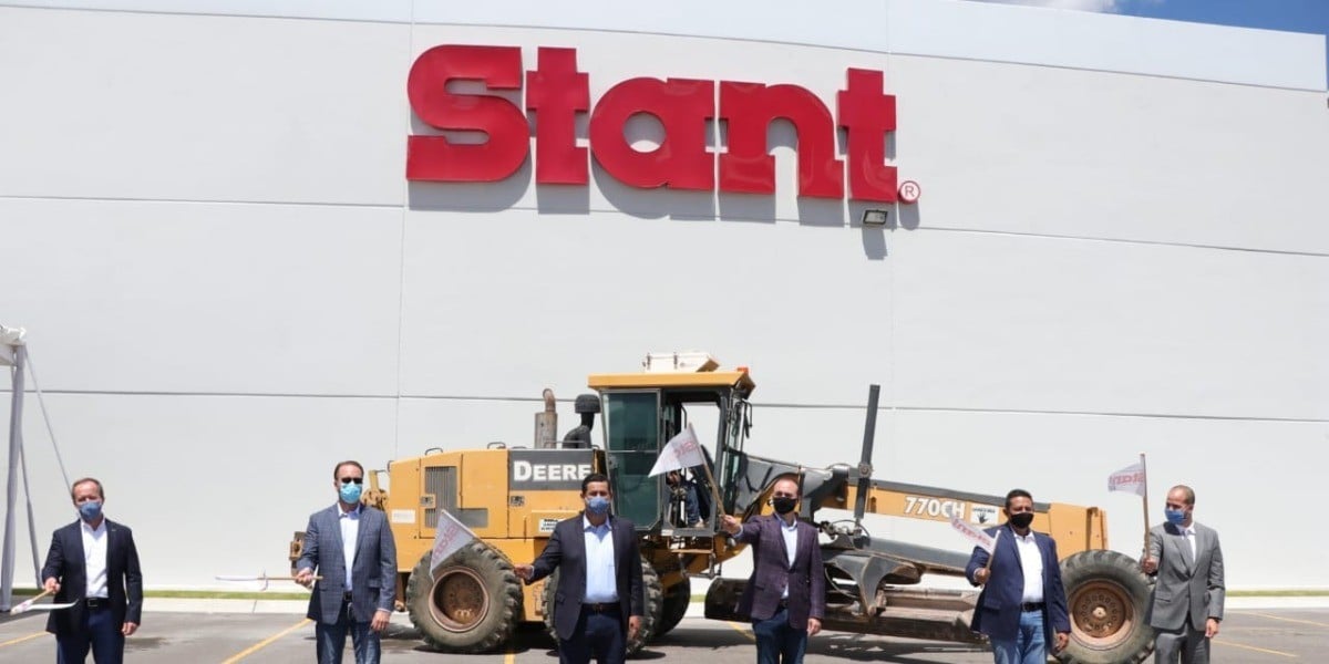 Arrancan gobernador y Villarreal expansión de Stant en Polígono Industrial