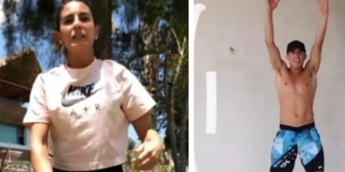 Paola Espinosa y Rommel Pacheco, maestros virtuales