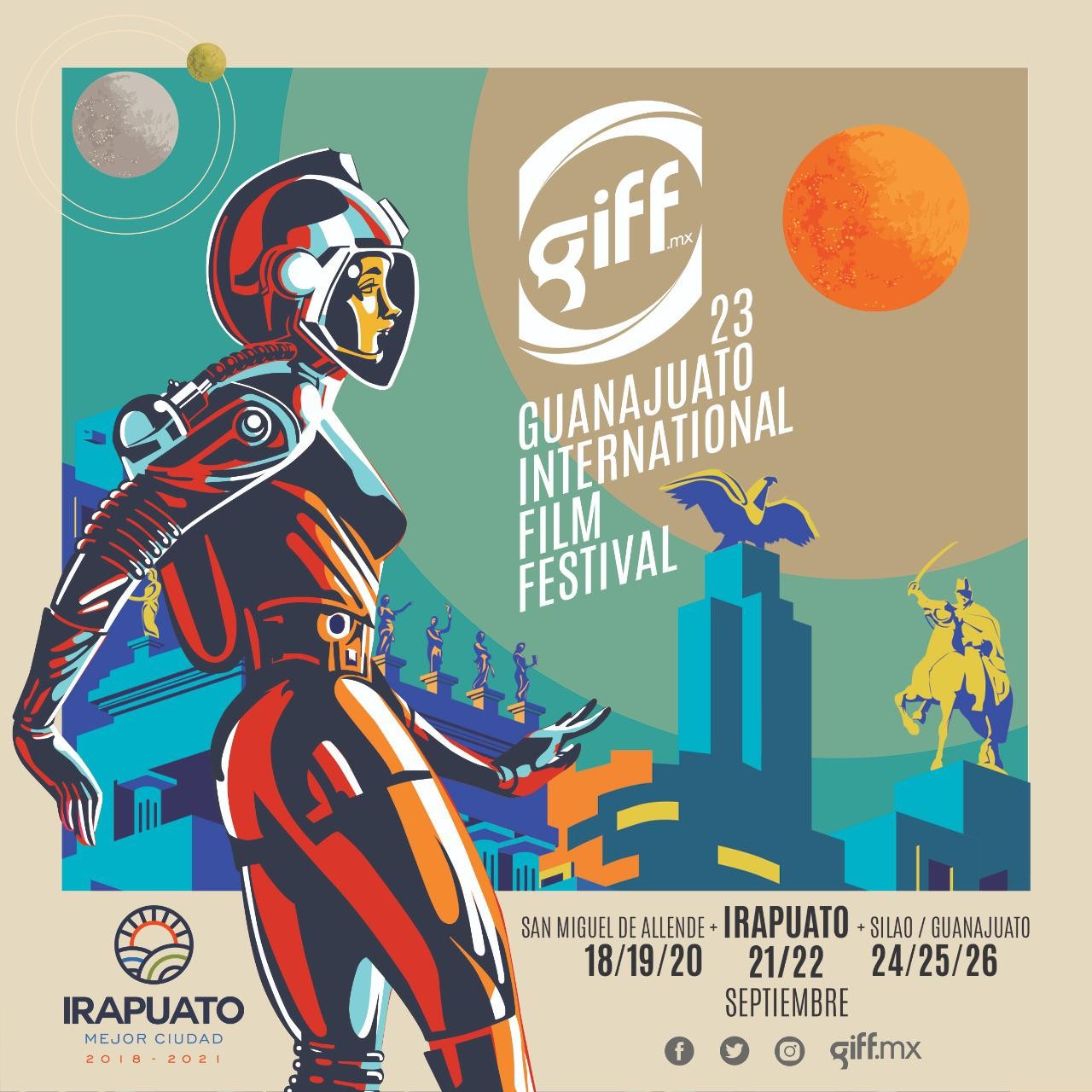 Vivirán irapuatenses Festival Internacional de Cine