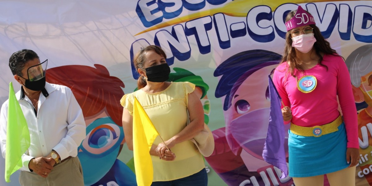 Lanzan Caravana del Escuadrón ANTI-COVID en Purísima