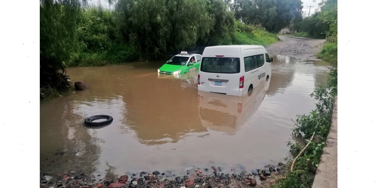 Tajo de Santa Ana, punto crítico por lluvias, ¡no lo cruces!