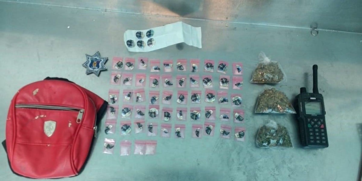 Detienen a distribuidor de droga en León