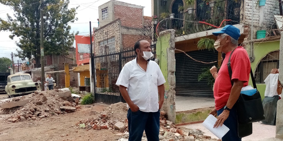 Obra del bulevar Río Mayo sigue en pausa; falta acuerdo con familias