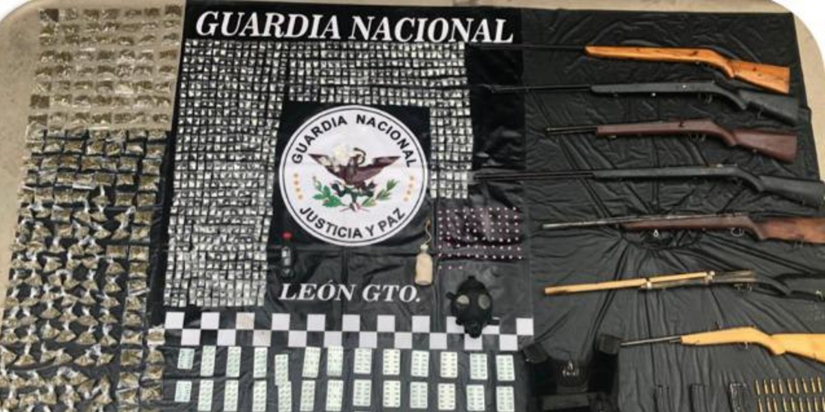 52 detenidos con 24 mil dosis de drogas esta semana en Guanajuato