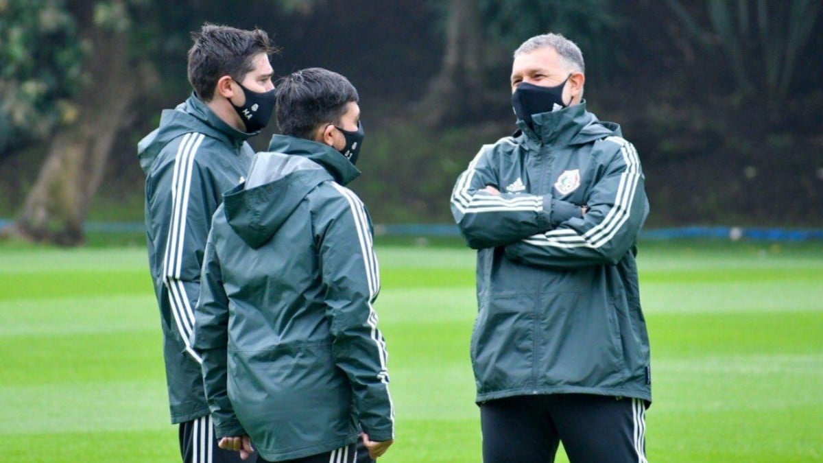 Selección Mexicana entrena dentro del microciclo