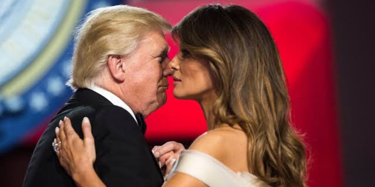 ¿Se acabó el amor? Critican frío gesto entre Melania y Donald Trump