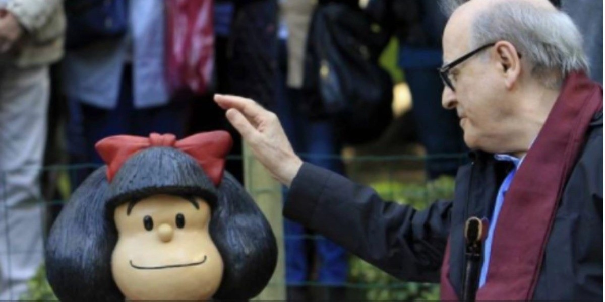 Muere Quino, un día después del cumpleaños de Mafalda