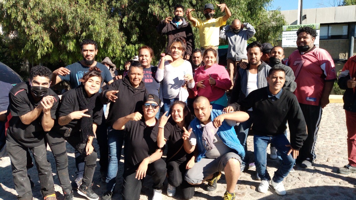 Se manifiestan integrantes de anexos en León