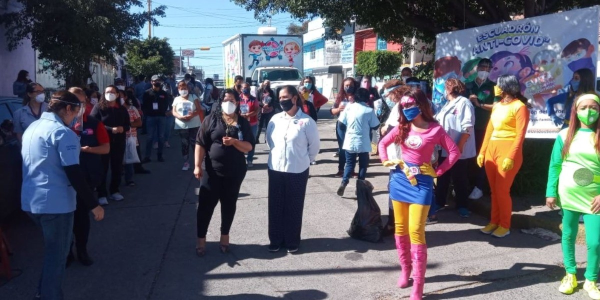 Llega Escuadrón Anticovid a las colonias Piletas I y II