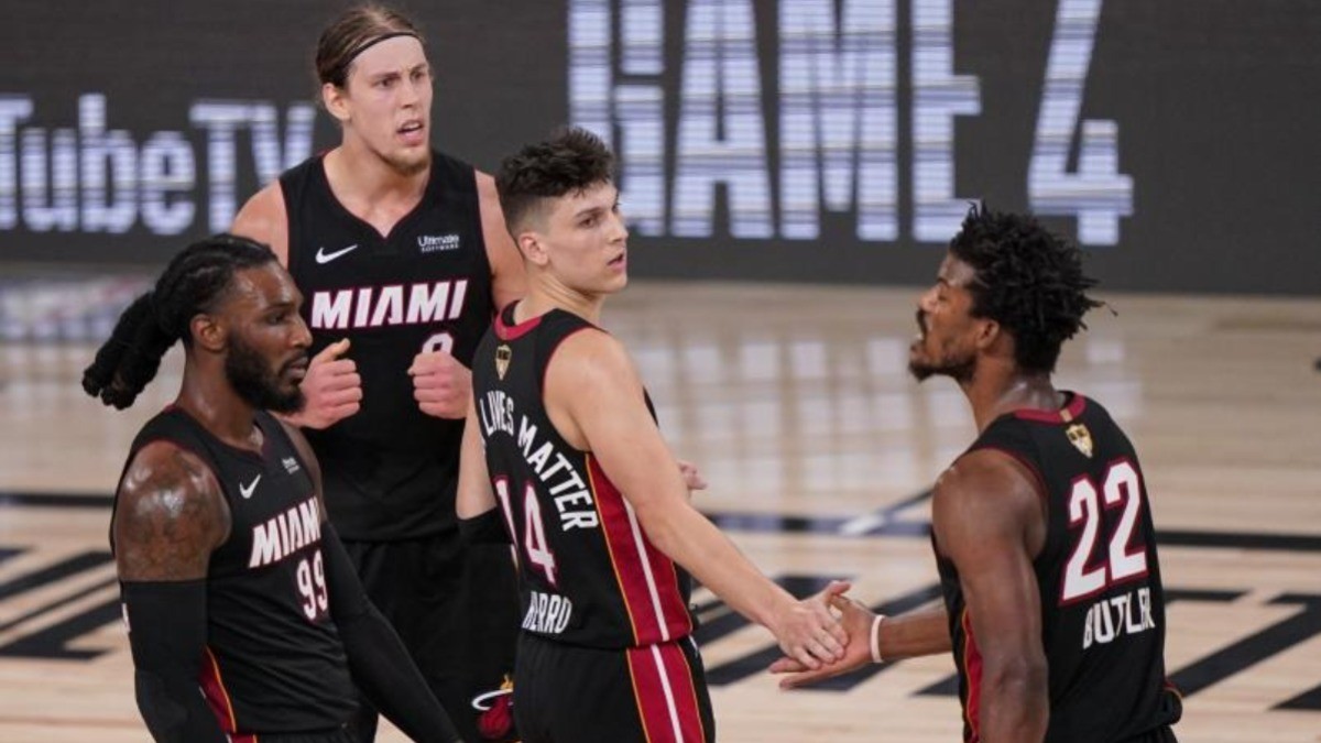 Miami frena a Lakers en finales de la NBA