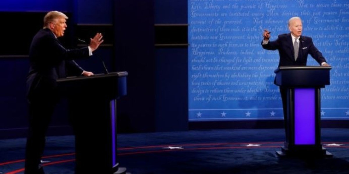 Cancelan segundo debate entre Trump y Biden
