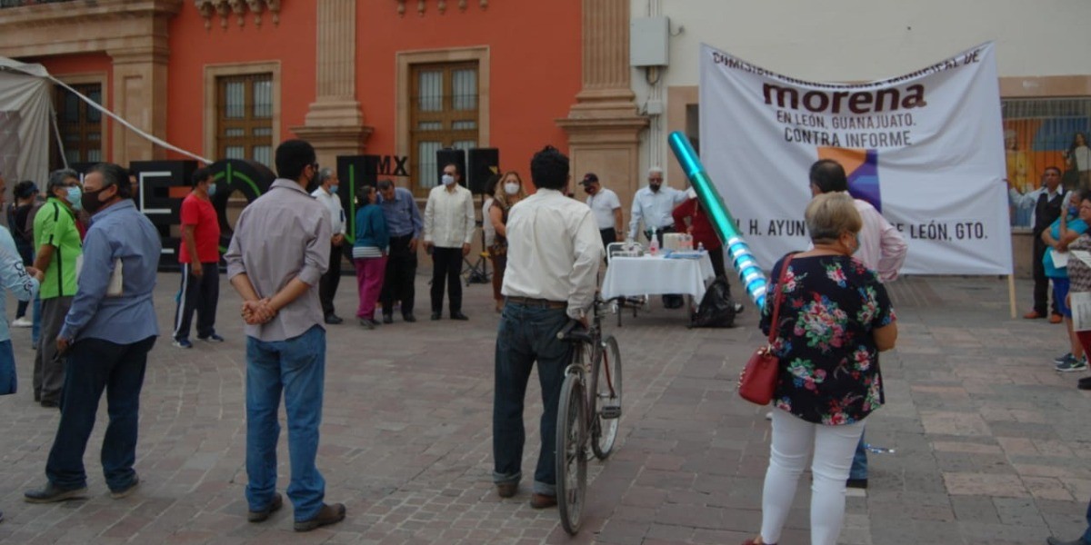 Realiza Morena contrainforme de los gobiernos de oposición