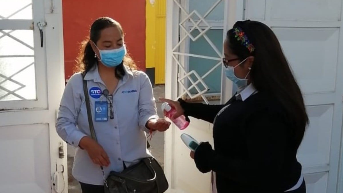 Personal de Inaeba regresa a trabajar bajo nueva normalidad