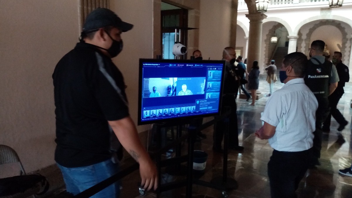 Detectan a ciudadanos y empleados con síntomas de coronavirus en Presidencia