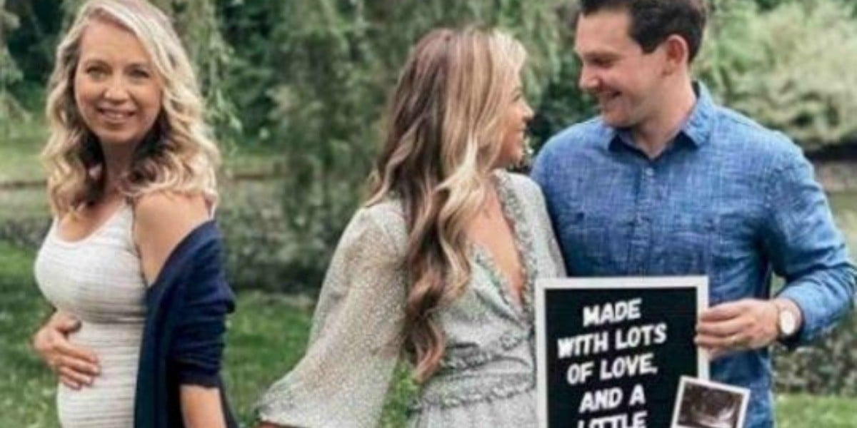 Abuela dará a luz a ¿su nieto?