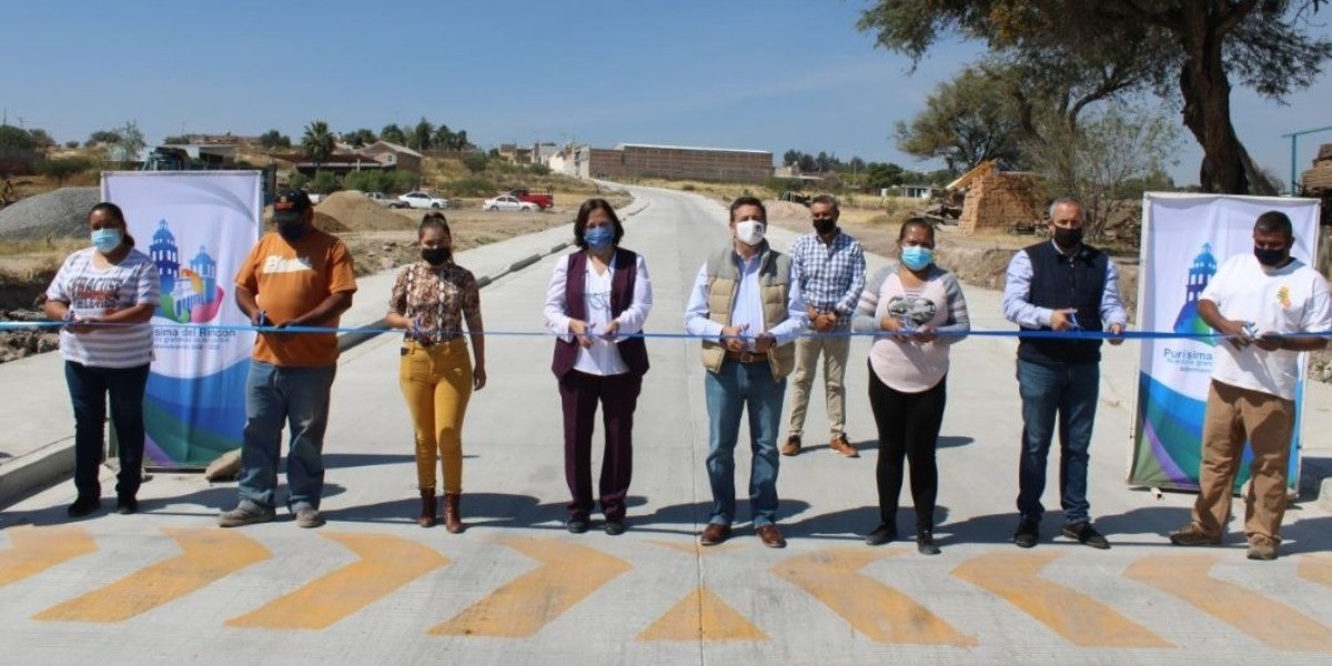 En Purísima, colonos de Loma Ejidal ya tienen calle