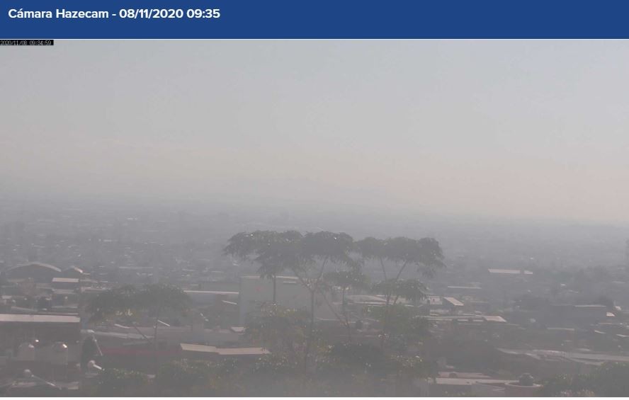 Amanece Corredor Industrial con mala calidad del aire
