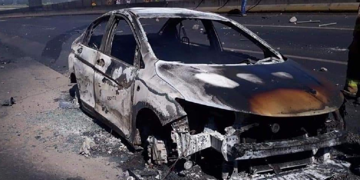 #VIDEO | Fallecen doce personas en explosión de pipa de gas