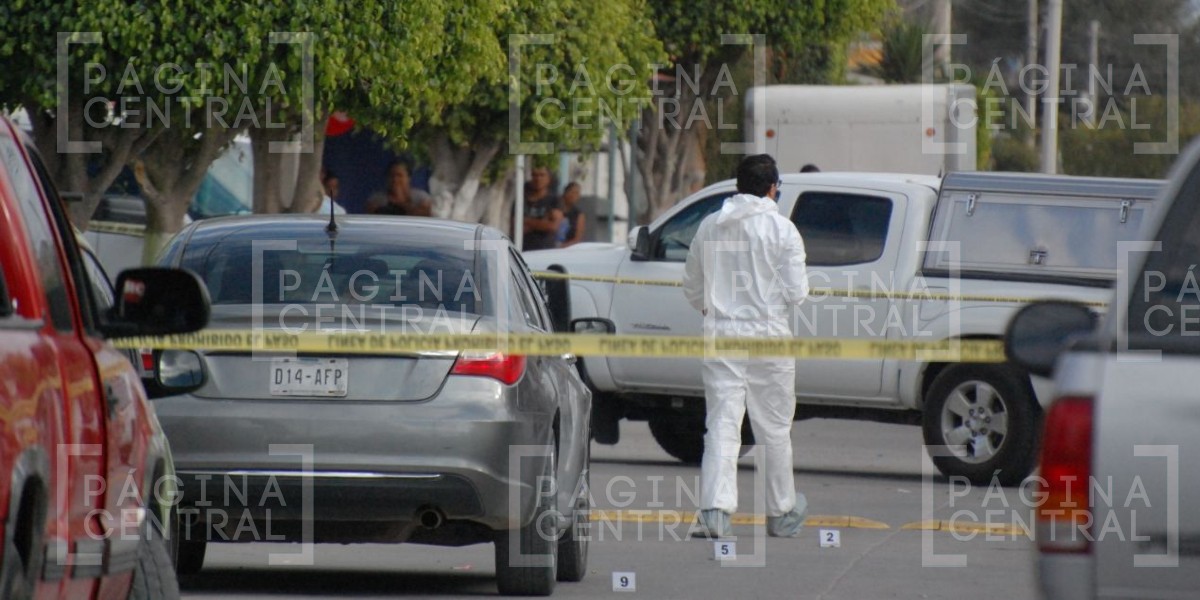 Sicarios asesinan a un hombre afuera de su casa en la 10 de Mayo
