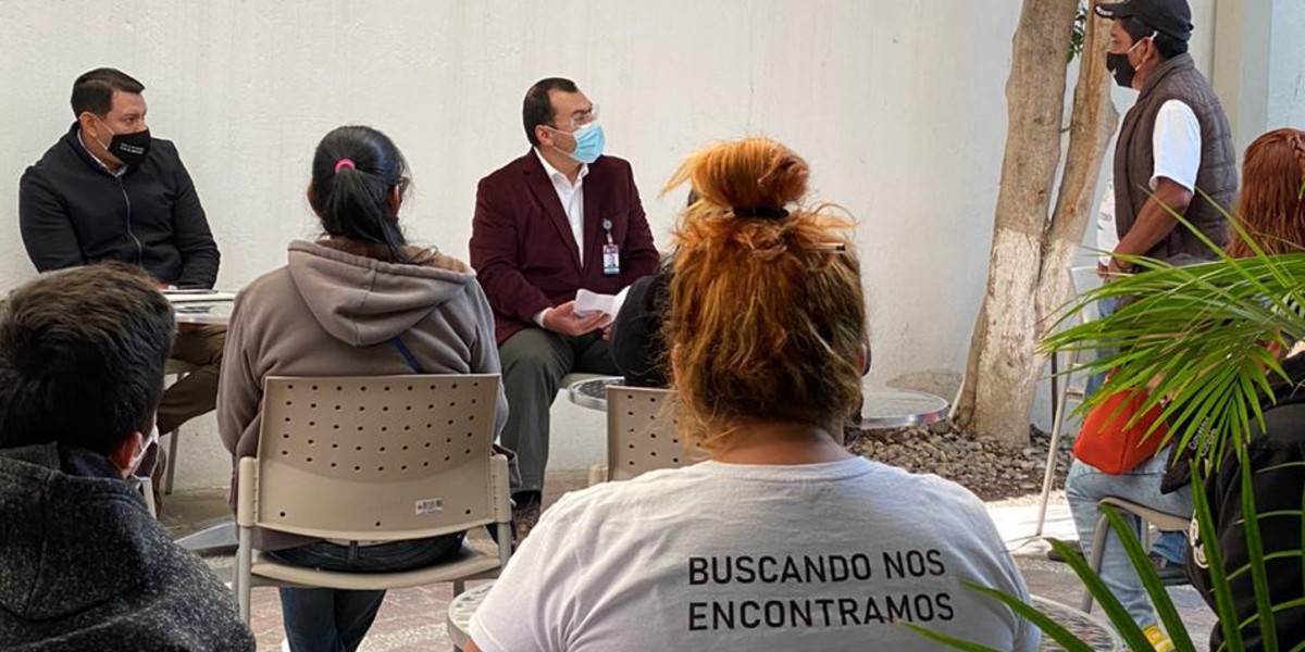 Se reúne PDHEG con familiares de mujeres desaparecidos