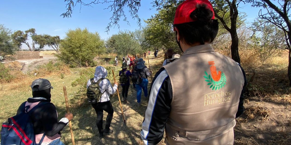 Acompaña Derechos Humanos en búsqueda de desaparecidos