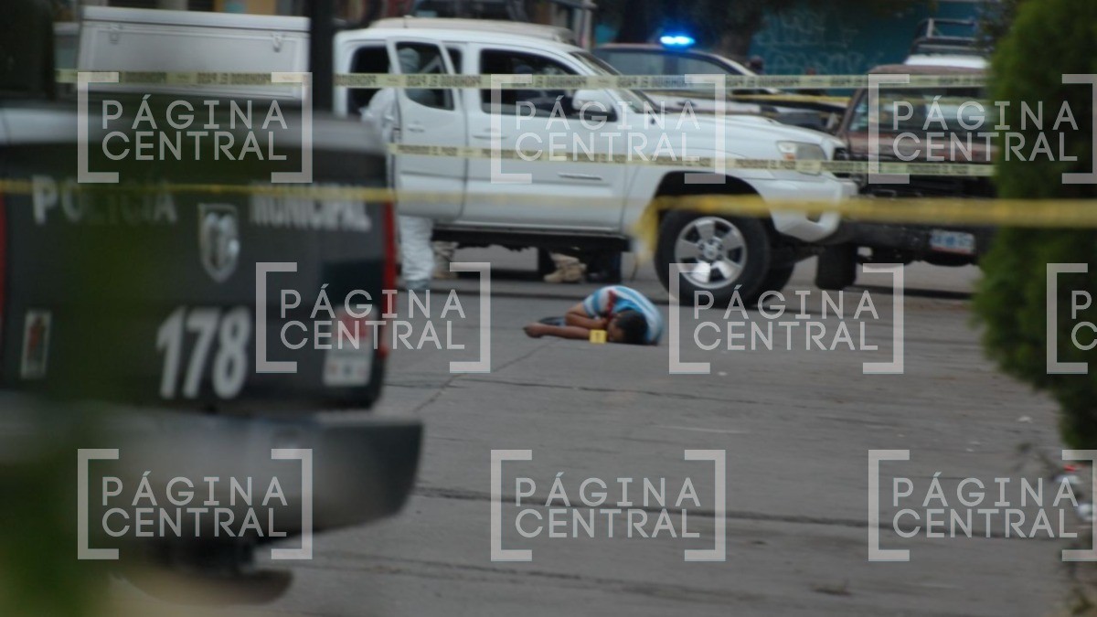 Acribillan a hombre en el Barrio de San Miguel