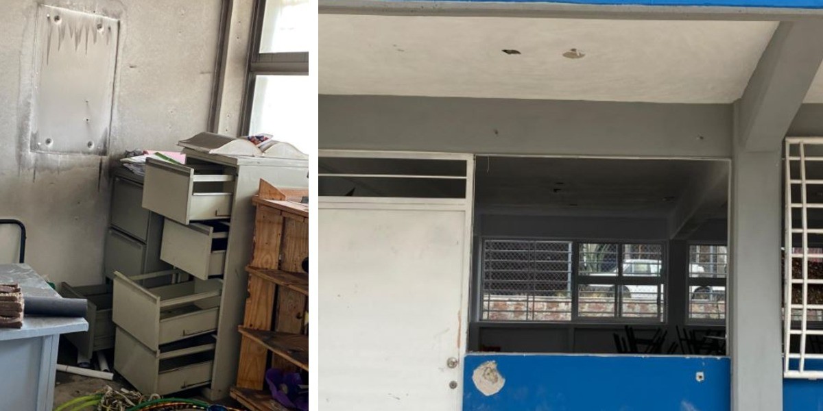 Ladrones ‘desmantelan’ secundaria ‘Jorge Ibargüengoitia’; claman por vigilancia