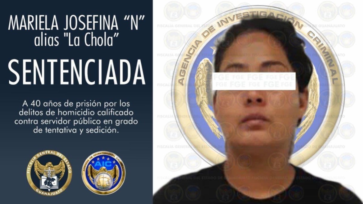 Sentencian a 40 años de cárcel a ‘La Chola’ por organizar bloqueos